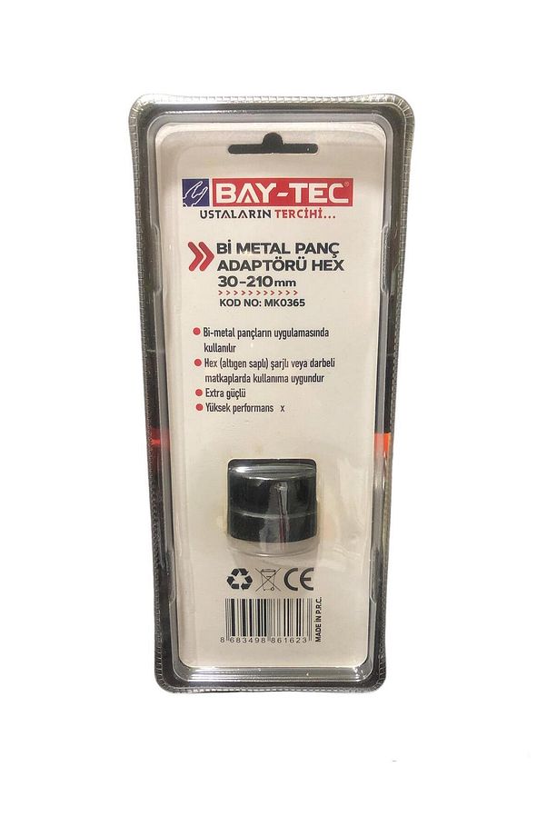 Bİ METAL PANÇ ADAPTÖRÜ HEX 30-210 MM MK 0365 - 2