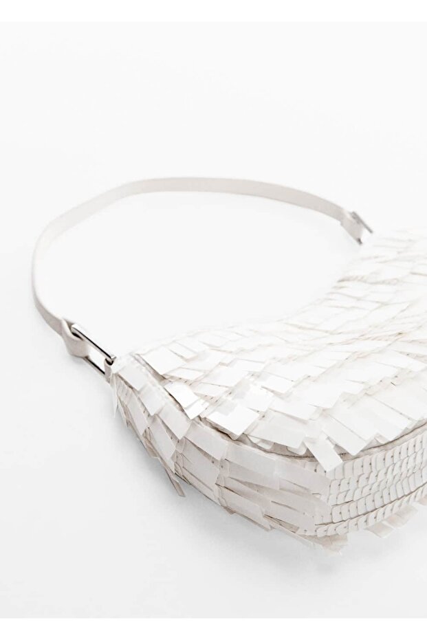 Püsküllü omuz çantası - 4