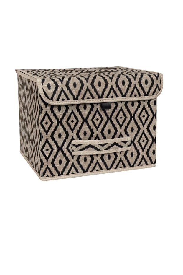 2 Pieces Bohe Multi-Purpose Box with Lid Mini Shelf Organizer - 7