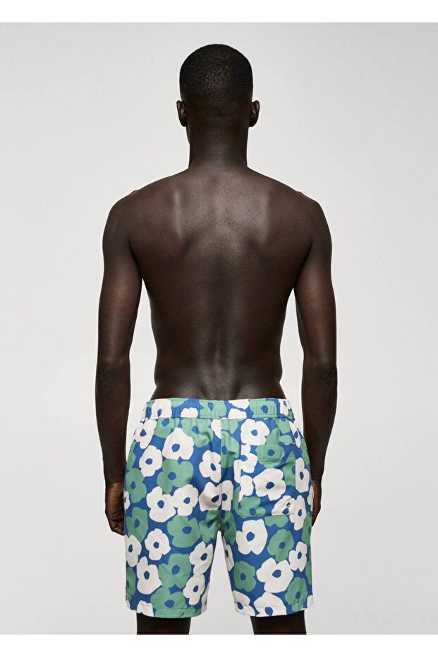 Çiçek desenli mayo - 4