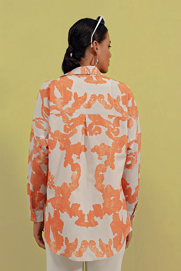 3900 Oversize Long Basic ing - D. Orange - 5