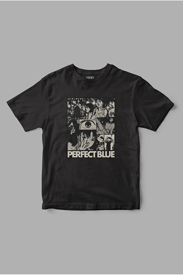 Perfect Blue" Anime Manga Printed T-Shirt