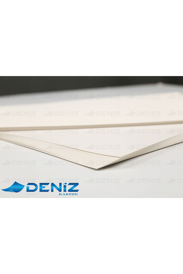 50 Adet 210 gr - A4 Amerikan Bristol Kağıdı - Mat Parlak Kağıt - Kalın - 5
