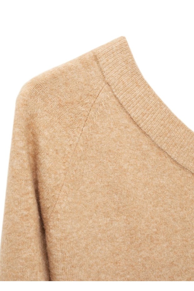 Triko asimetrik elbise - 5