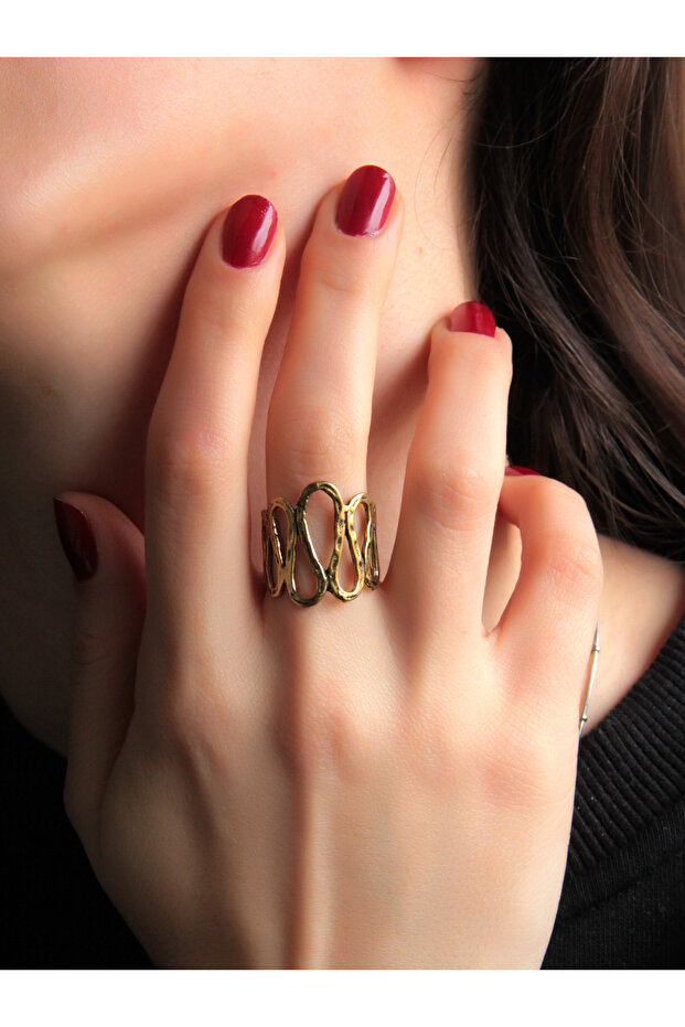 Trend Spiral Model Antique Antique Adjustable Women's Ring
