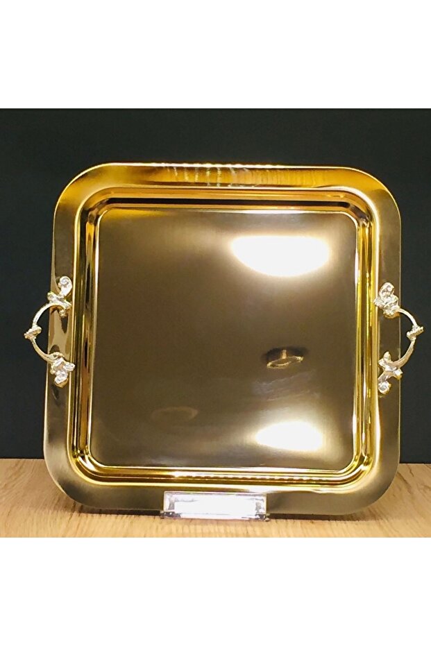 Single Metal Presentation Tray 22cm - 1