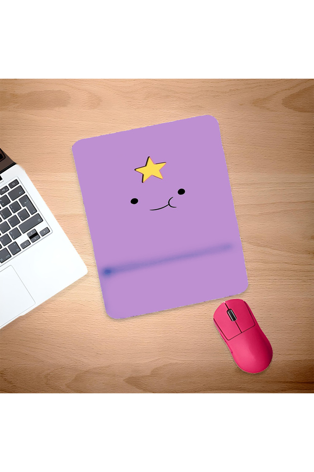 Space Princess Pattern Wrist Support Mouse Pad - 1