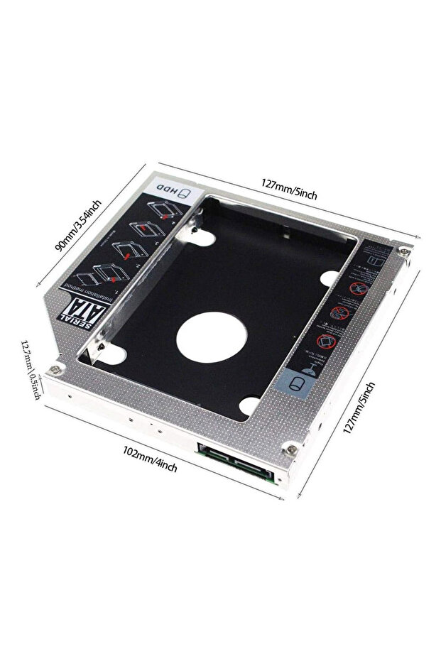 Codmax 12.7 ملم Sata 2.5 بوصة SSD-هارد ديسك مزلقة - 1