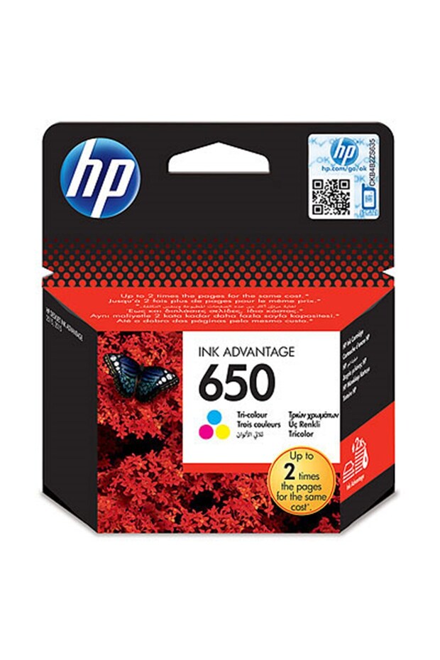 Cz102Ae Color Cartridge No:650