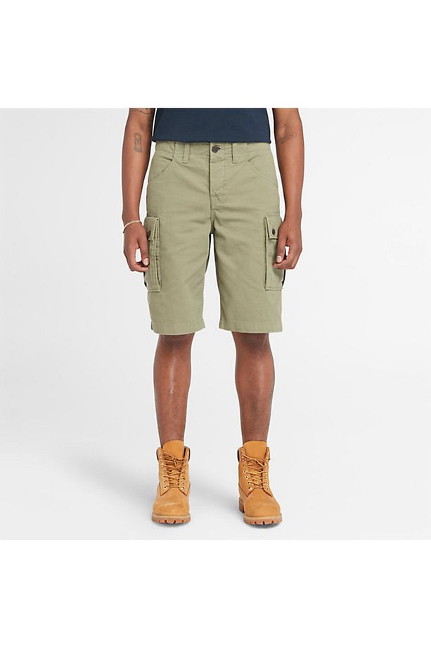 Twill Cargo Short Erkek Haki Şort Tb0a5u1b5901 - 1