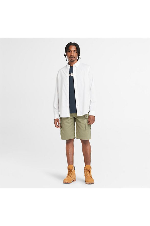 Twill Cargo Short Erkek Haki Şort Tb0a5u1b5901 - 3