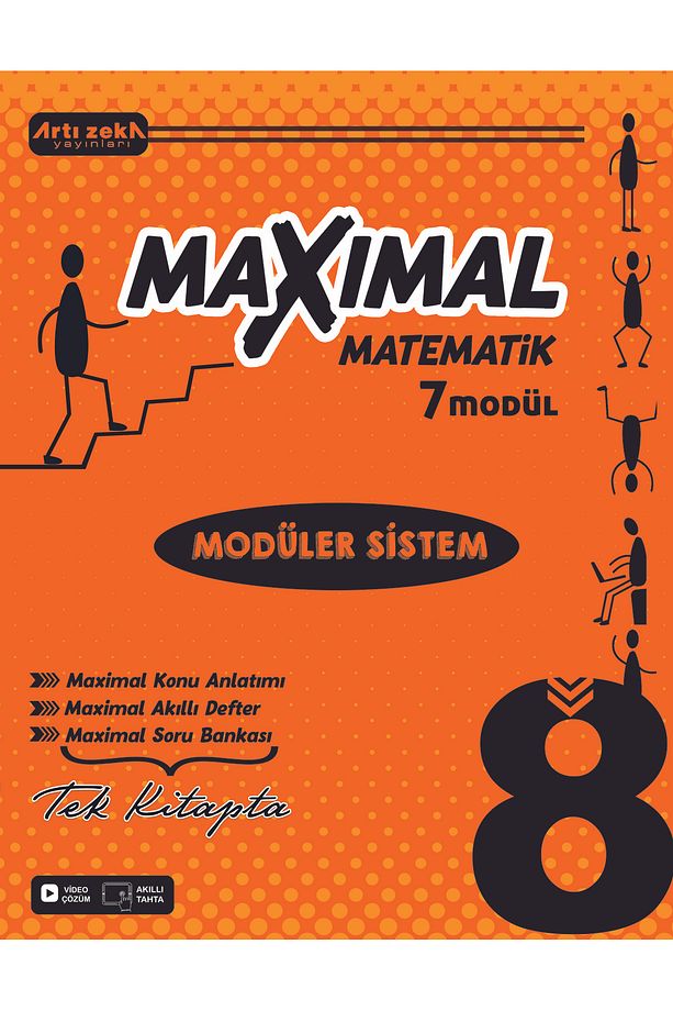 ARTI ZEKA YAYINLARI 8.SINIF MAXİMAL MATEMATİK 2024 - 1