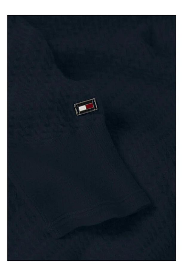 BASKETWEAVE STRUCTURED C NK - 2