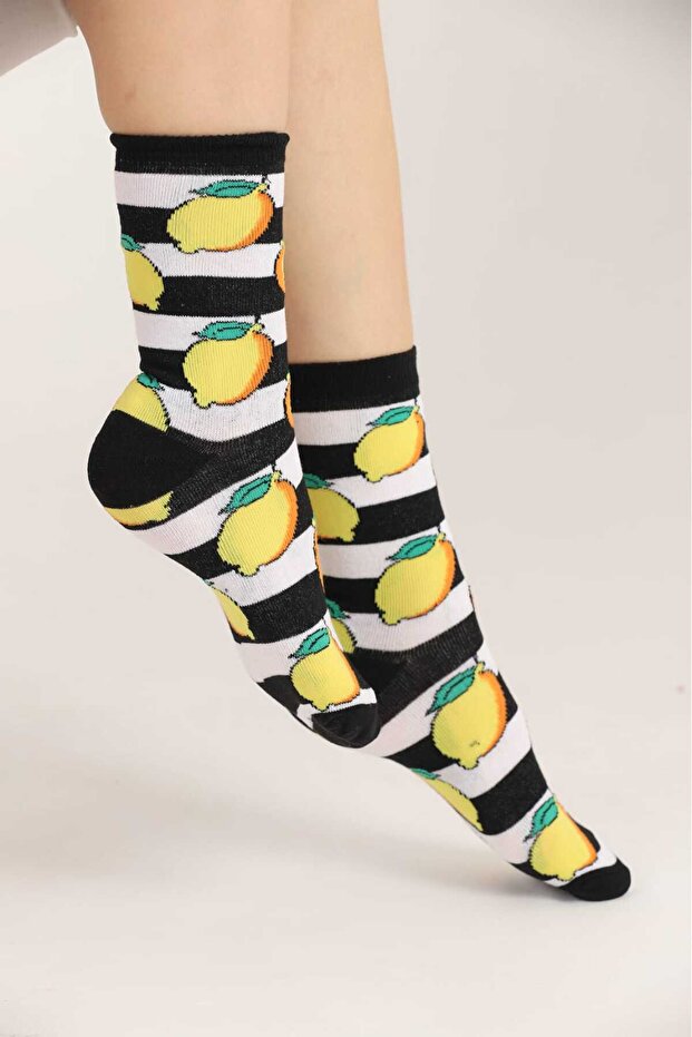 جوارب Liomon منقوشة - 3