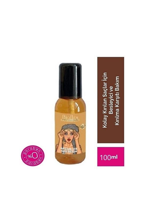 Argan saç Serumu Yavaş Uzayan Ve Yıpranmış Saçlara Özel Argan Bakım Yağı 100 Ml - 4