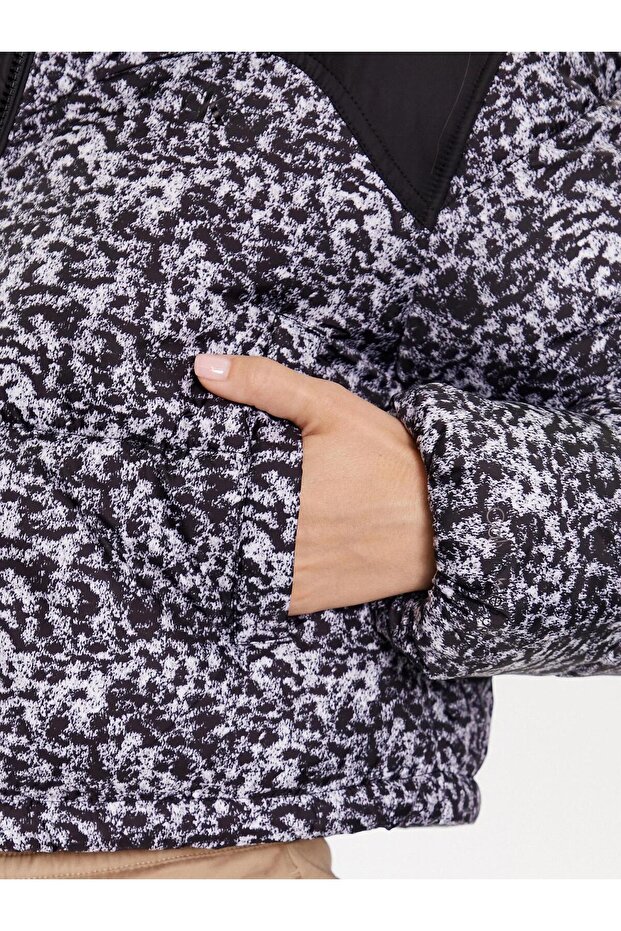 Cropped Aop Puffer - 4