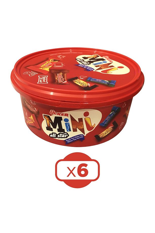 Mini Allstar 226 gr Çikolata Kovası x 6 Adet - 4
