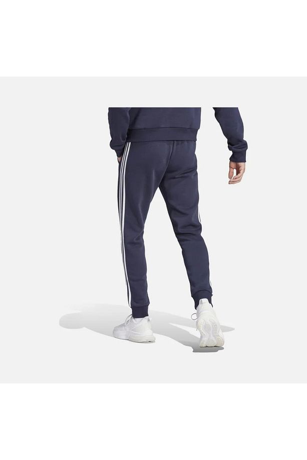 Essentials Fleece 3-Stripes Tapered Cuff Eşofman Altı - 4