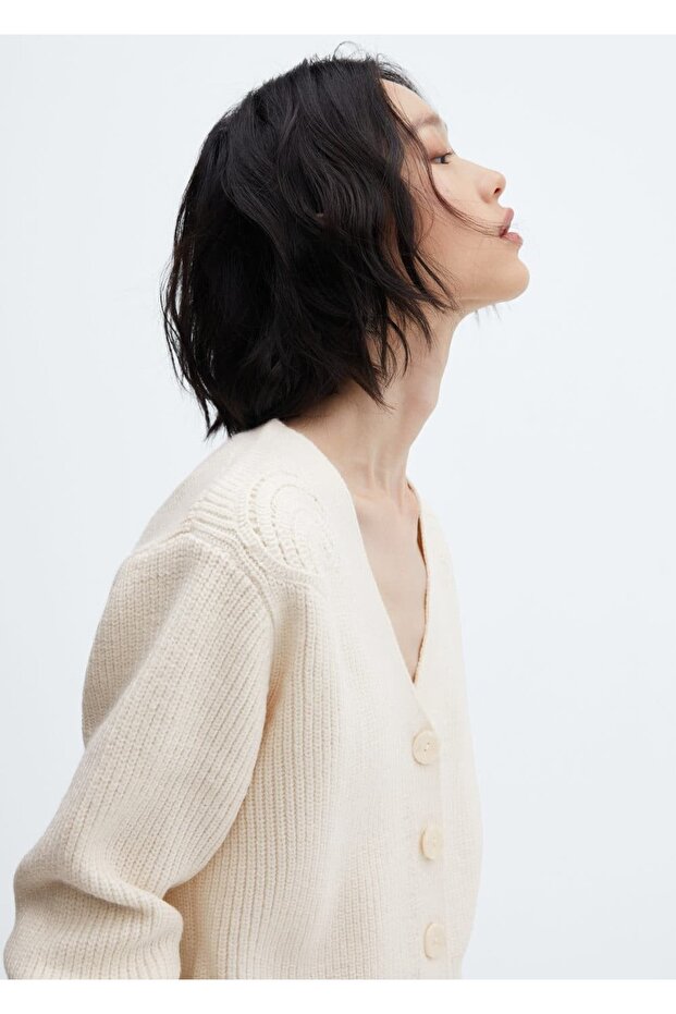 Omuz Detaylı Hırka - 7