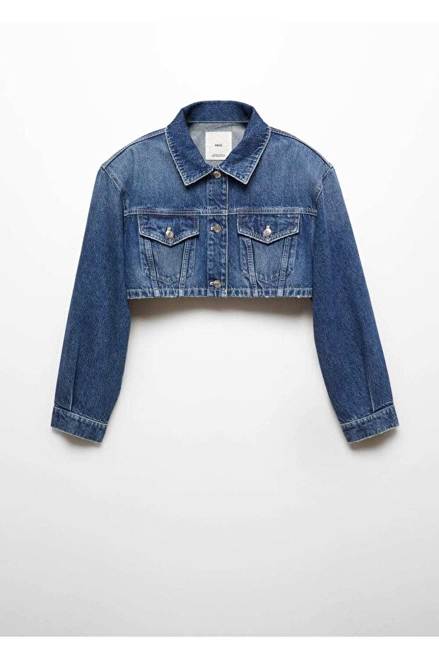 سترة قصيرة من الدنيم - 3