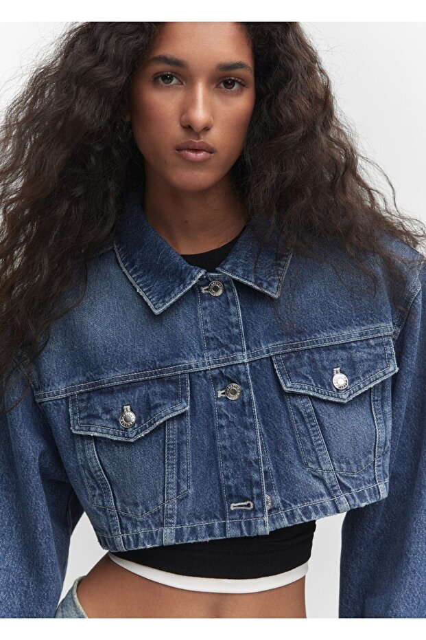 سترة قصيرة من الدنيم - 7