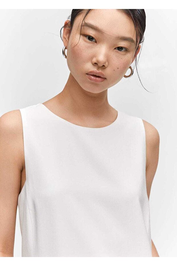 Kolsuz kısa elbise - 6