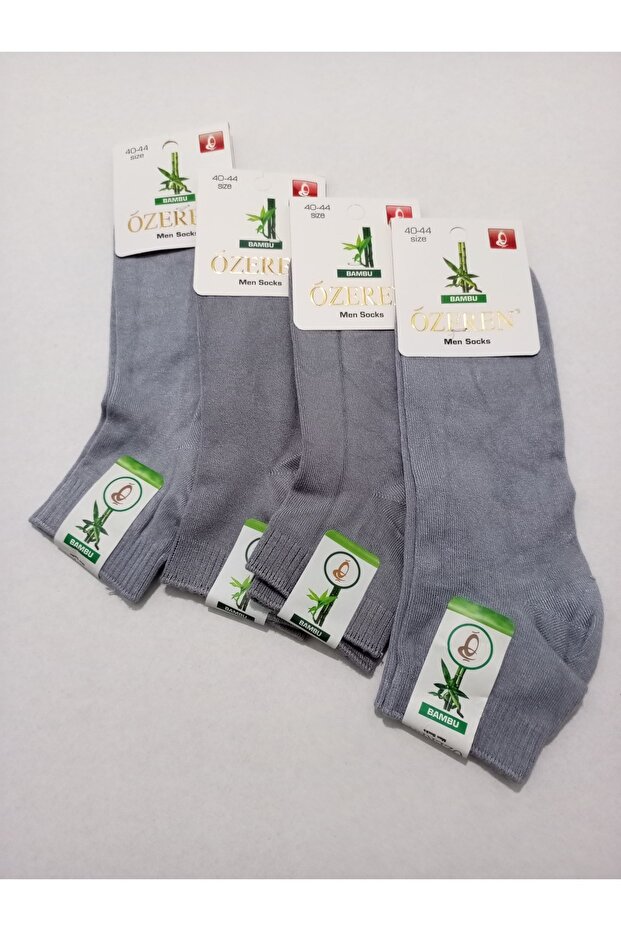 MEN'S BAMBOO SEAMLESS WASHED 4-PACK SOCKS