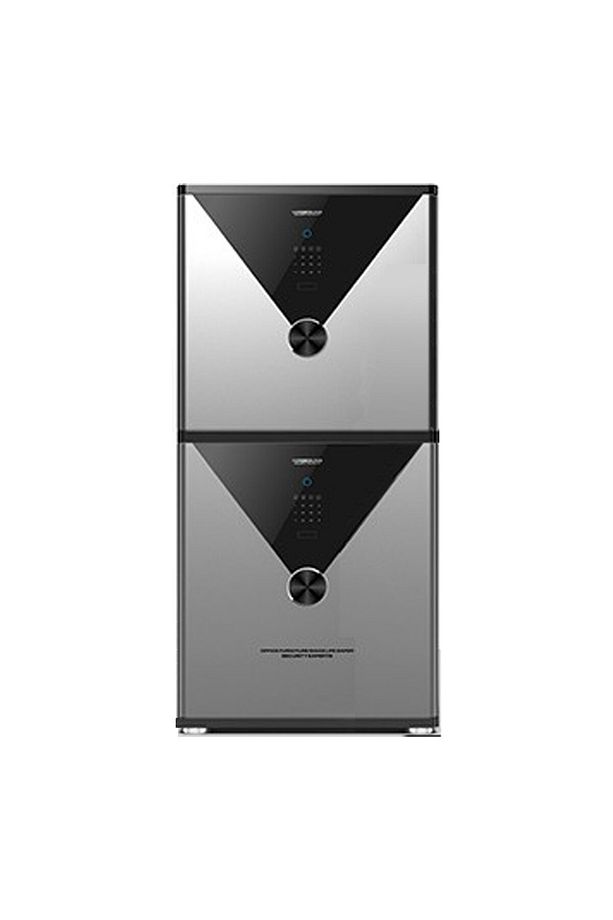 Vulcan Serisi Dz-100 Çift Kapılı Çelik Kasa Dokunmatik Şifre + Parmak Izi + Wifi Akıllı Kontrol - 1
