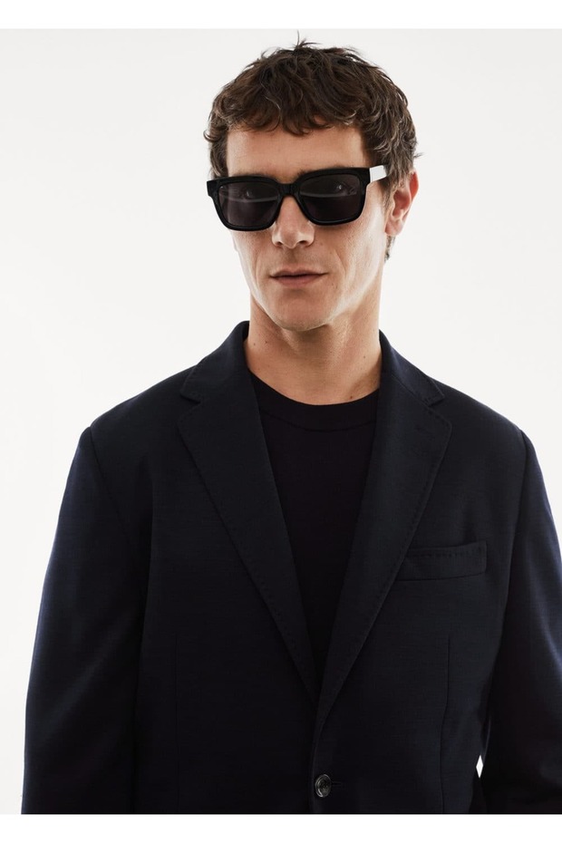 Streç Yünlü Blazer - 7