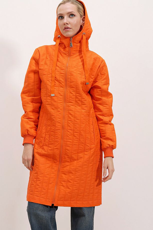 5138 Kapitone Uzun Mont - Oranje - 5