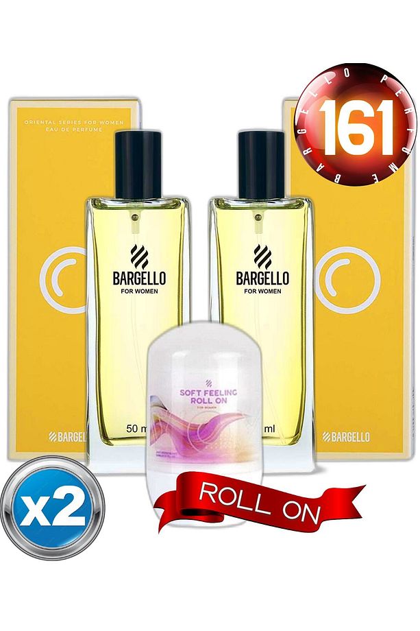 Parfüm 161X2(2adet) Kadın Oriental 50 Ml Edp + Bargello Kadın Roll On - 2