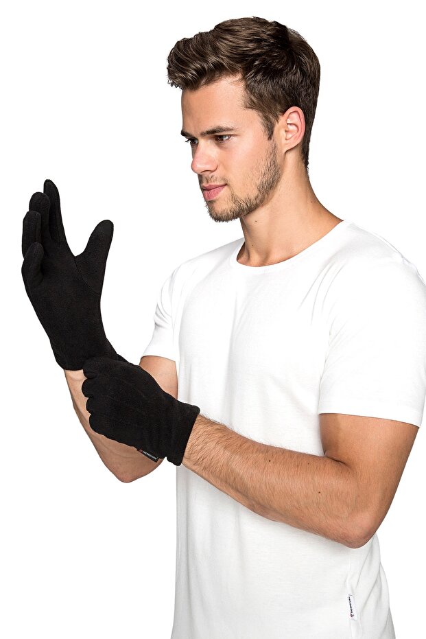 Polar Unisex Eldiven Siyah - 2