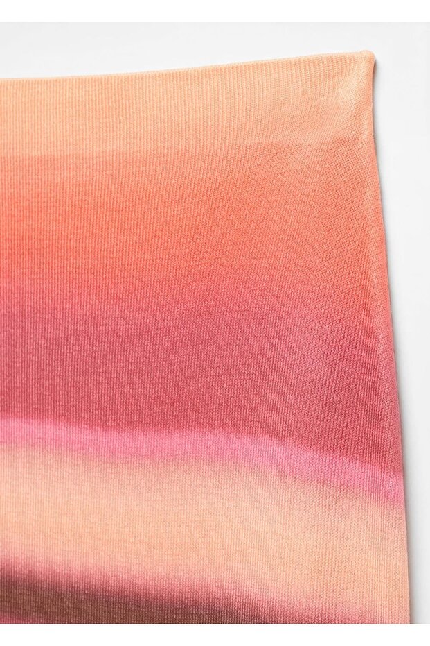 Degrade Desenli Triko Etek - 5