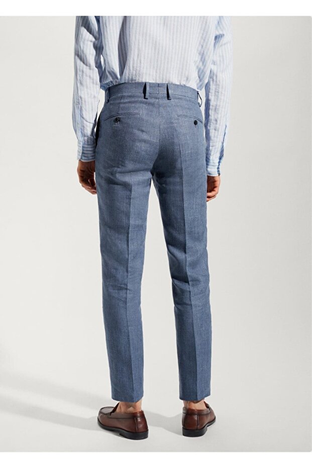 100% lanene pantalone - 4