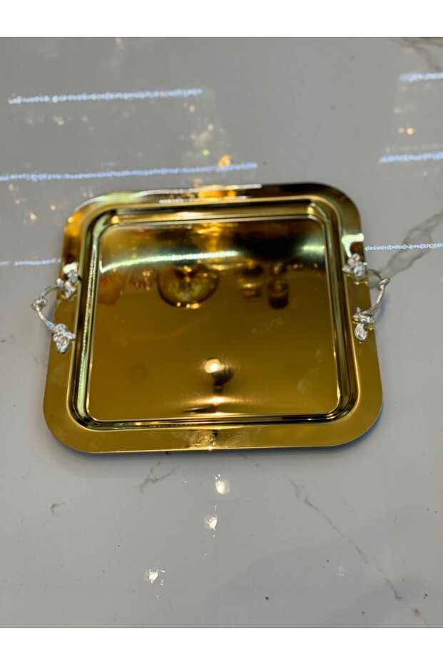 Single Metal Presentation Tray 22cm - 2