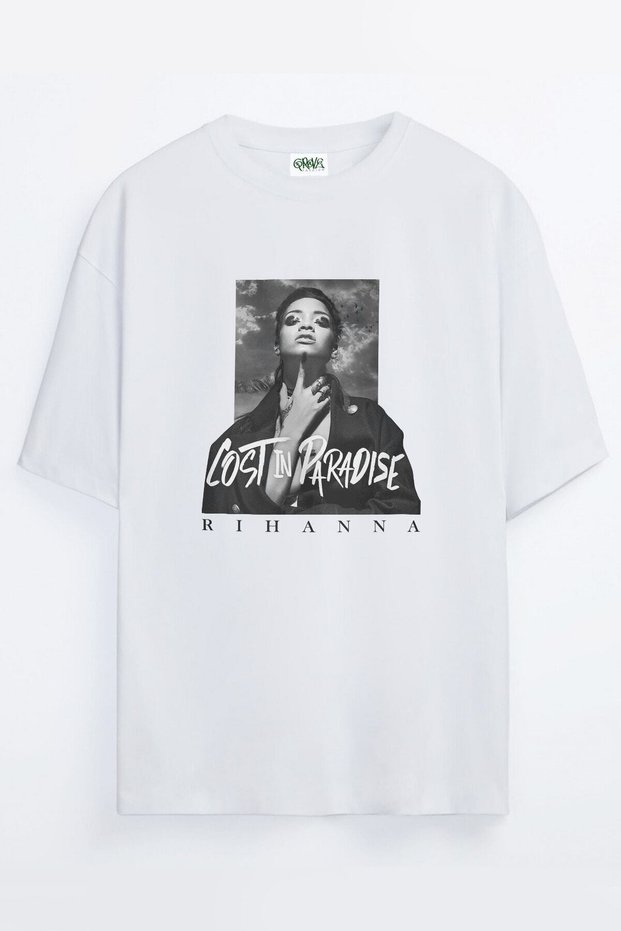 Unisex Lost In Paradise Rihanna Oversize T-shirt