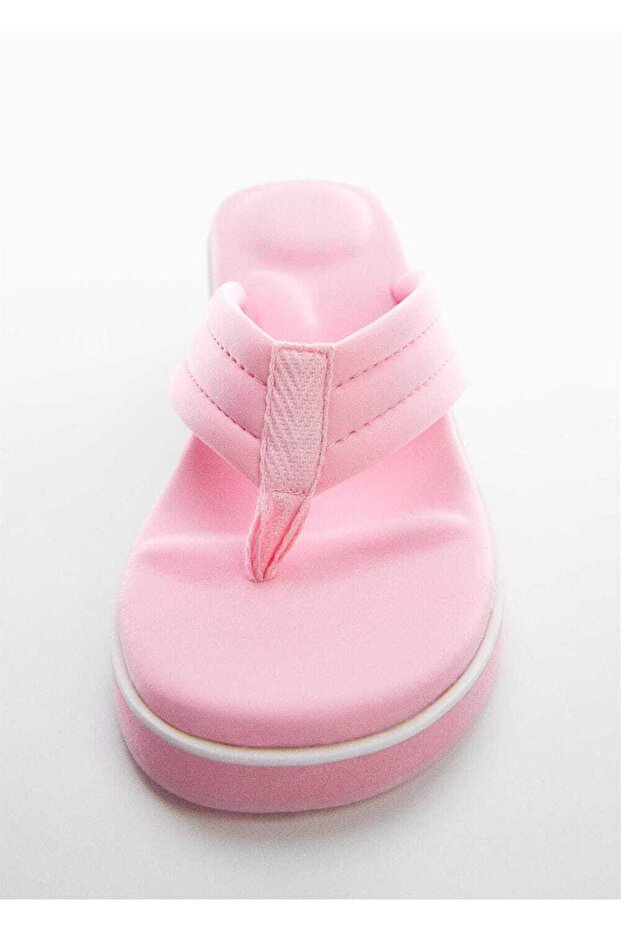 Kapitone Platform Sandalet - 3