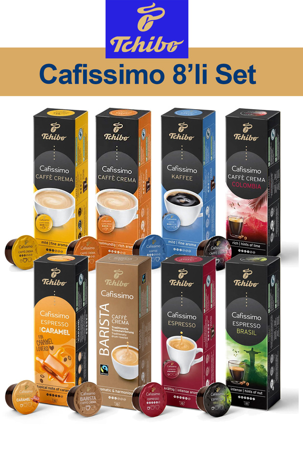 Cafissimo 8'li Kahve Seti 8x10 v2 - 1