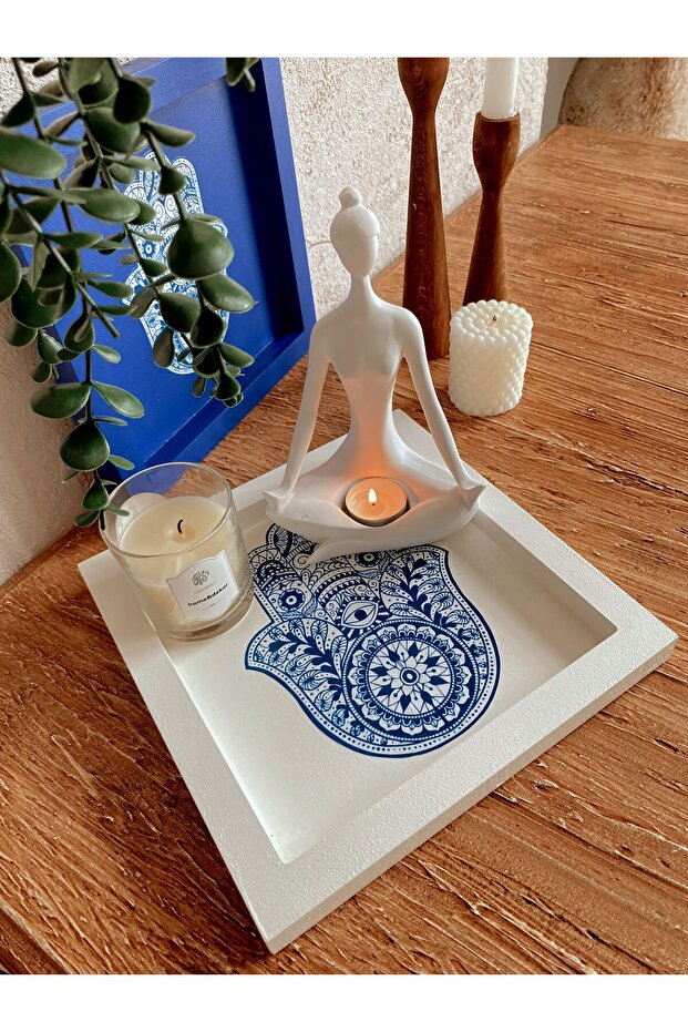 DECORATIVE WHITE FATMA MAIN PRESENTATION/ORGANIZER/TABLE/PANEL - 1