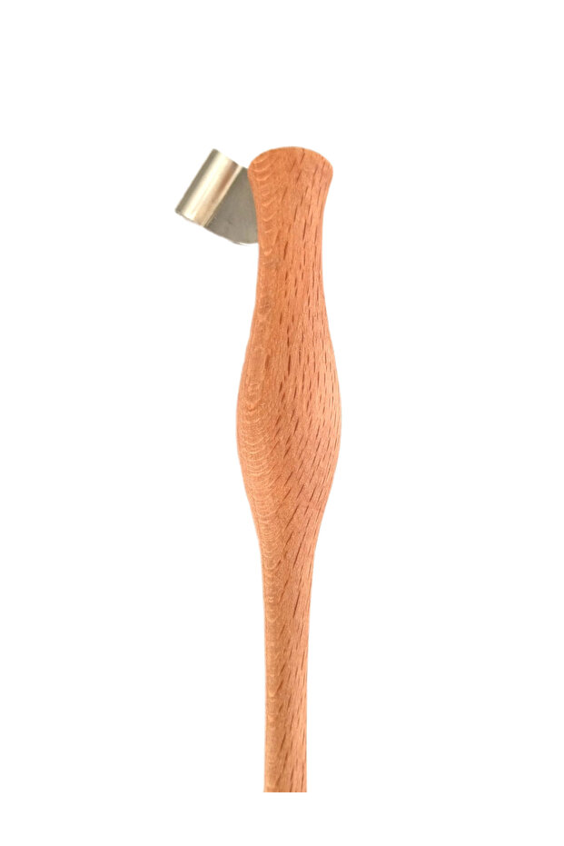 Handmade copperplate obliq pen handle-natural wood color-Gardenwood (1 piece)
