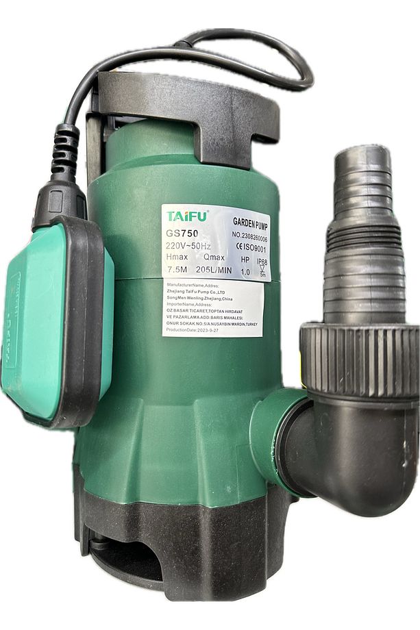 TAİFU 750 W PİS SU DALGIÇ POMPA GS750 - 1