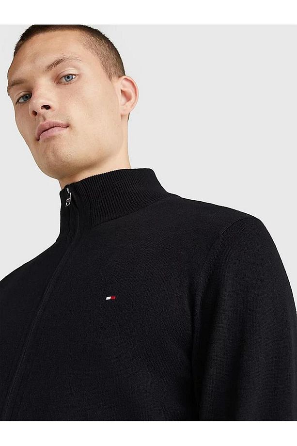 Pima Org Ctn Cashmere Zip Thru - 4