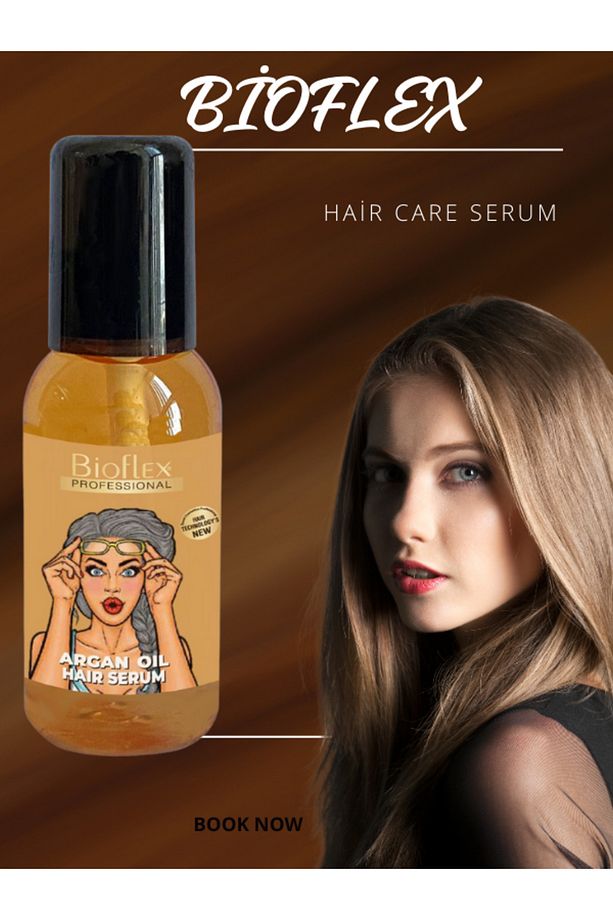 Argan saç Serumu Yavaş Uzayan Ve Yıpranmış Saçlara Özel Argan Bakım Yağı 100 Ml - 2