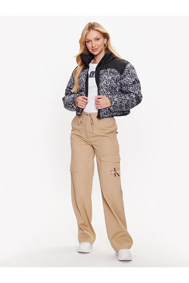 Cropped Aop Puffer - 2