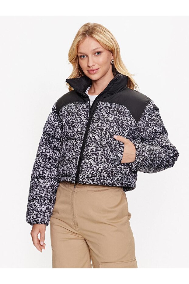 Cropped Aop Puffer - 1