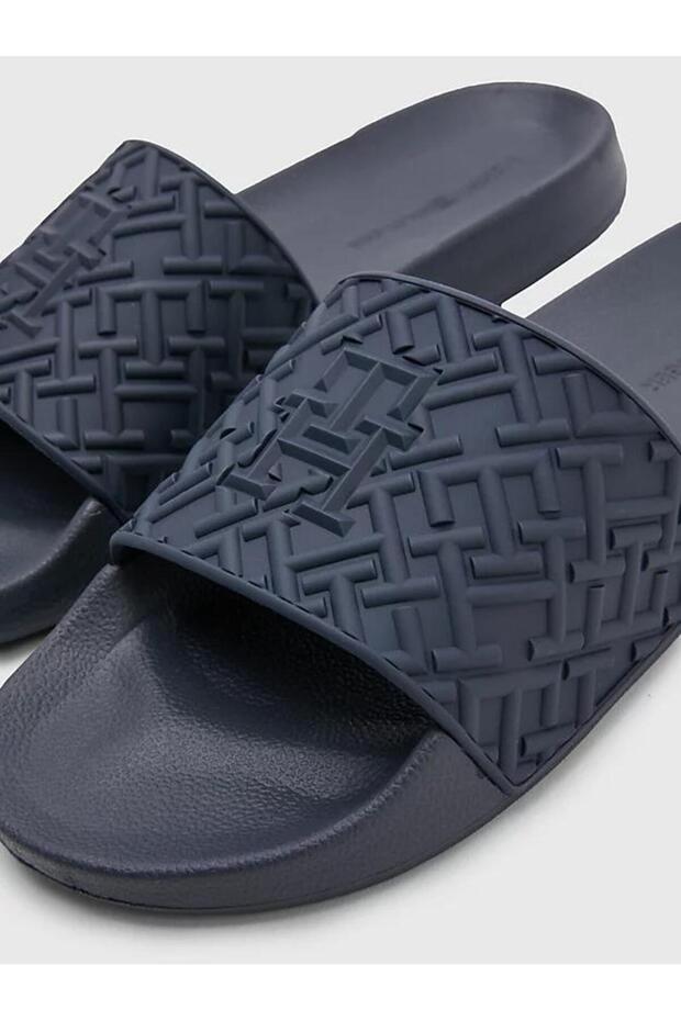Rubber Th Monogram Pool Slide - 4