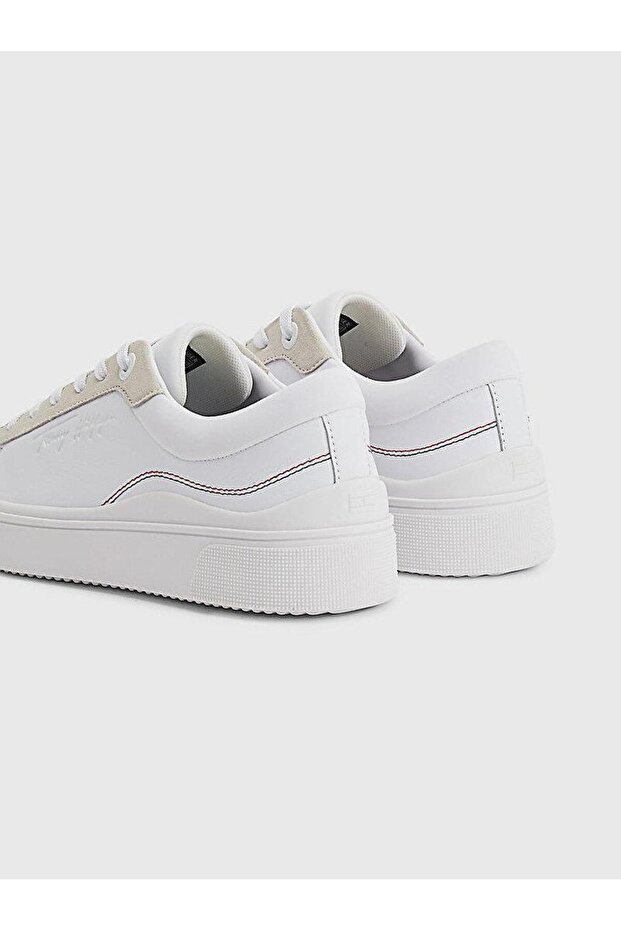 Elevated Tommy Cupsole Sneaker - 2