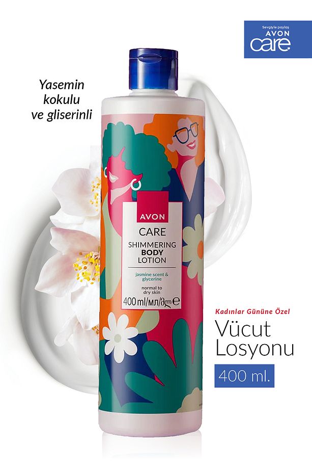 Care Shimmering Gliserin İçeren Yasemin Kokulu Vücut Losyonu 400 Ml. - 2