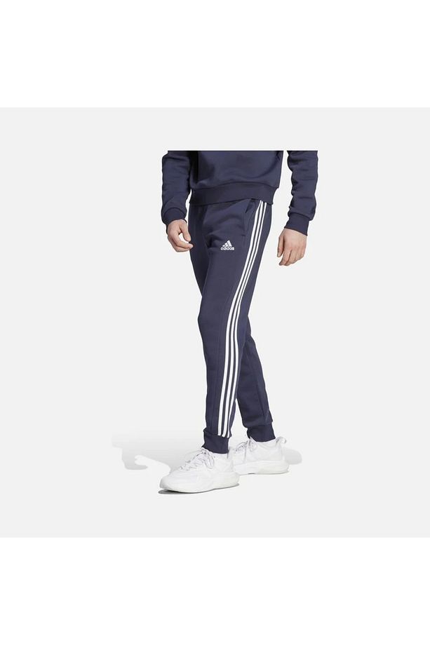 Essentials Fleece 3-Stripes Tapered Cuff Eşofman Altı - 3