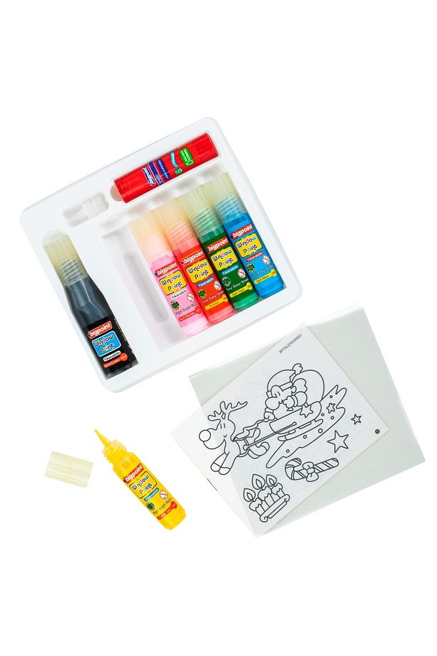 Cam Boyası (Window Paint) 5 Renk x 20 ml X 3 Adet - 2